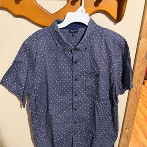 Lrg Wovens Short Sleeve Button-Up Shirt – Men’s M